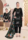 Tabeer Edition 24 By Hala Cambric Lawn Dress Material Suppliers In India